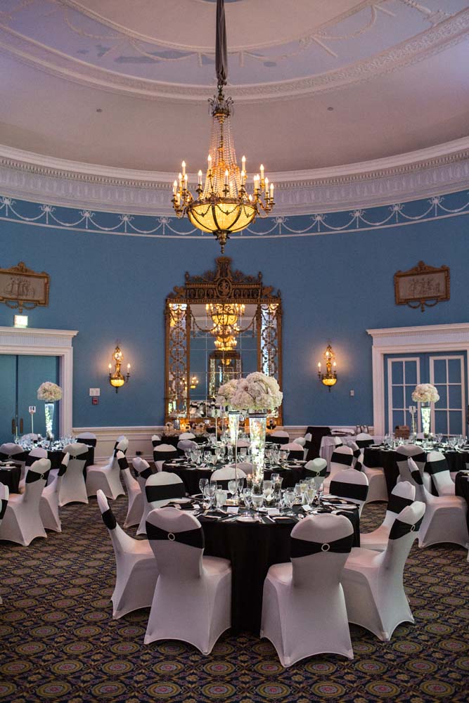sophisticated wedding - reception decor