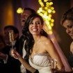 sophisticated wedding - bride at reception