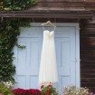 romantic summer wedding - wedding gown