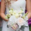 romantic summer wedding - bouquet