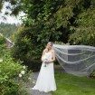 romantic summer wedding - bride