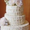 romantic summer wedding - cake