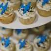 aviation wedding - airplane cupcakes