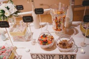 aviation wedding - candy bar