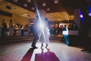 aviation wedding - first dance