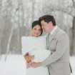 aviation wedding - bride and groom