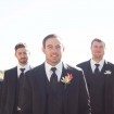 berry-hued wedding - groomsmen