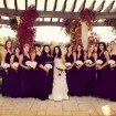 luxurious wedding - bridal party
