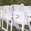 Whimsical Vintage Wedding - Ceremony Seating