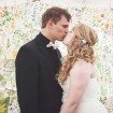 Whimsical Vintage Wedding - Bride and Groom in Photo Booth