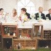 Whimsical Vintage Wedding - Head Table