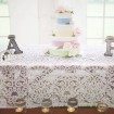 Whimsical Vintage Wedding - Wedding Cake Table