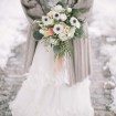 winter wedding - bouquet