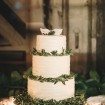 winter wedding - cake