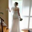 baseball wedding - bride