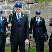 baseball wedding - groom and groomsmen