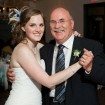 baseball wedding - father daughter dance