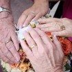 coral cottage wedding - generations of rings