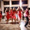 coral cottage wedding - dancing
