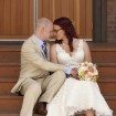 rustic wedding - bride and groom