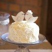 rustic wedding - wedding cake