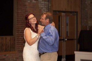 rustic wedding - father daughter dance