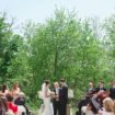 garden party wedding - ceremony