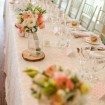 garden party wedding - head table