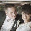 vintage wedding - bride and groom