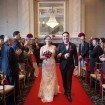 whimsical red wedding - recessional