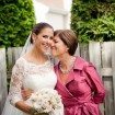 romantic montreal wedding - bride and mother