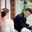 romantic montreal wedding - bride and groom