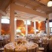 romantic montreal wedding - reception decor