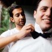 sophisticated picturesque wedding - getting groom ready