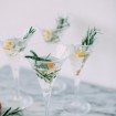 2015 wedding trends - signature drinks with bitters - winter champagne cocktail