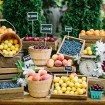 2015 wedding trends - farmers market fruit stand