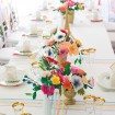 Whimsical Colourful Wedding - Centrepieces