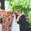 Whimsical Colourful Wedding - Bride and Dad