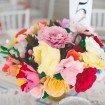 Whimsical Colourful Wedding - Centrepiece