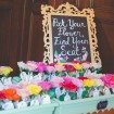 Whimsical Colourful Wedding - Escort Cards