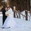 alberta wedding - bride and groom