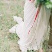 outdoor manitoba wedding - barefoot bride