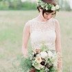 outdoor manitoba wedding - bride
