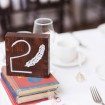 Vintage Garden Party Wedding In Vancouver - table number
