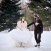rustic winter shoot with woodsman details - first dance on ice