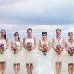 A Colourful DIY Beach Wedding in Australia - Bridesmaids and Bride