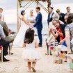 A Colourful DIY Beach Wedding in Australia - Flower Girl