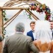 A Colourful DIY Beach Wedding in Australia - Groom First Look