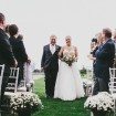 A Dreamy, Whimsical Wedding in Caledon, Ontario - Bride Walking Down Aisle with Father