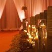 A Glamorous Wedding in Winnipeg, Manitoba - Candle Aisle Decor